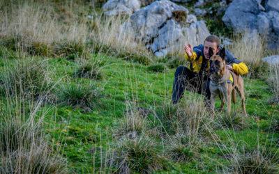 Démonstration des Secours Alpin Suisse et de leurs chiens de recherche
