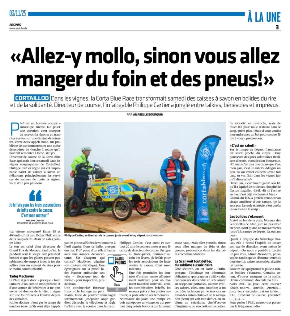 Article ArcInfo Cortableu 03-11-2025